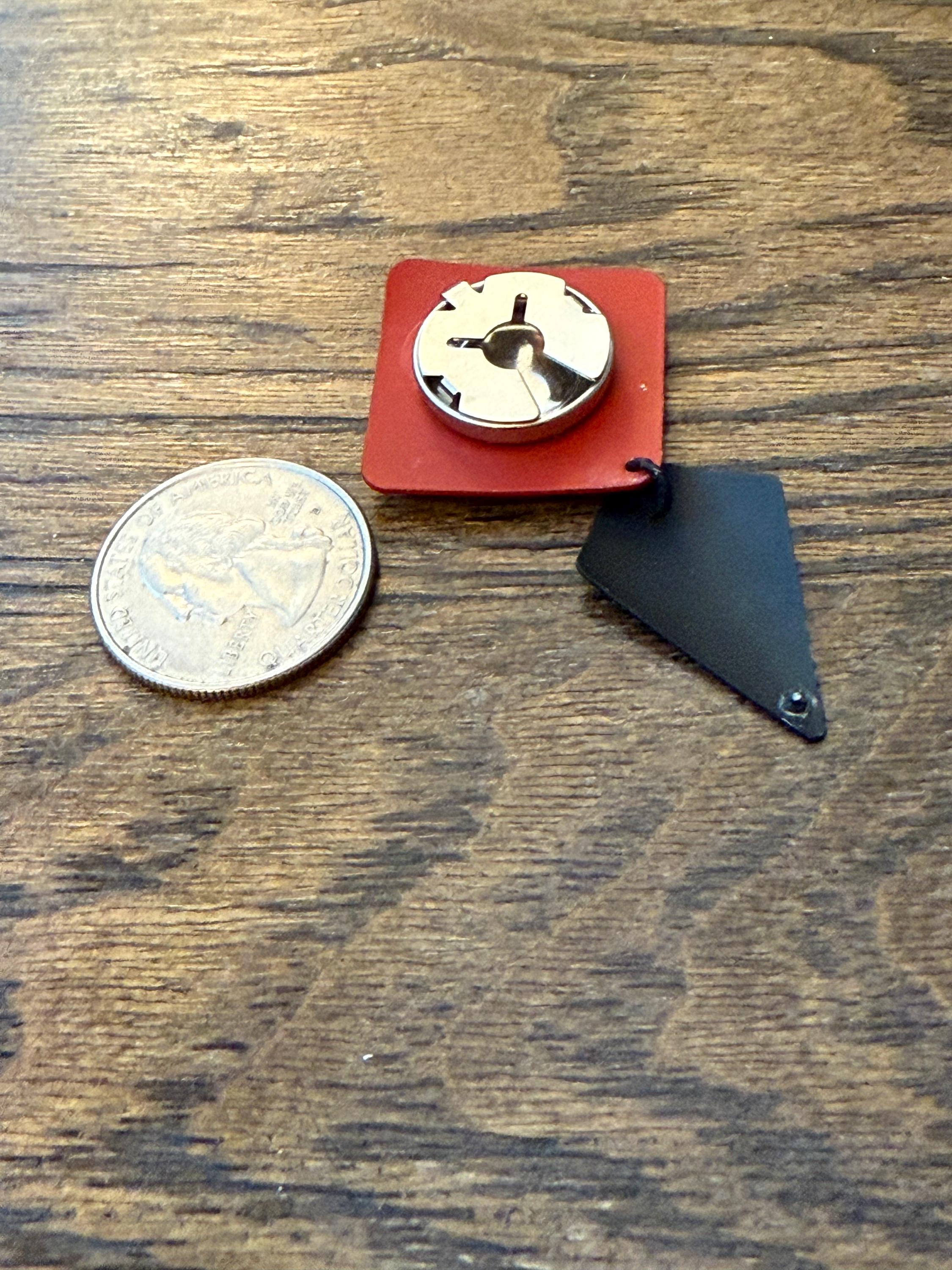 Geometric Grasshopper Button Cover