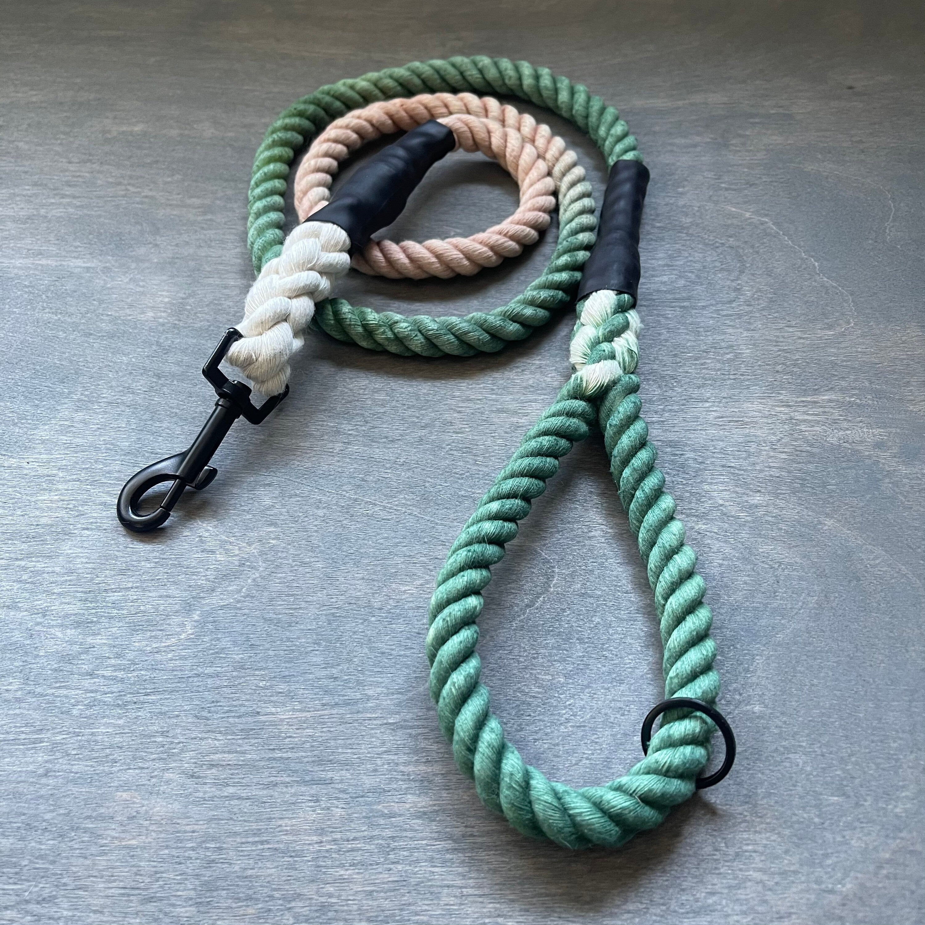 Green and Khaki Leash