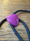 Purple Triangle Bolo Tie