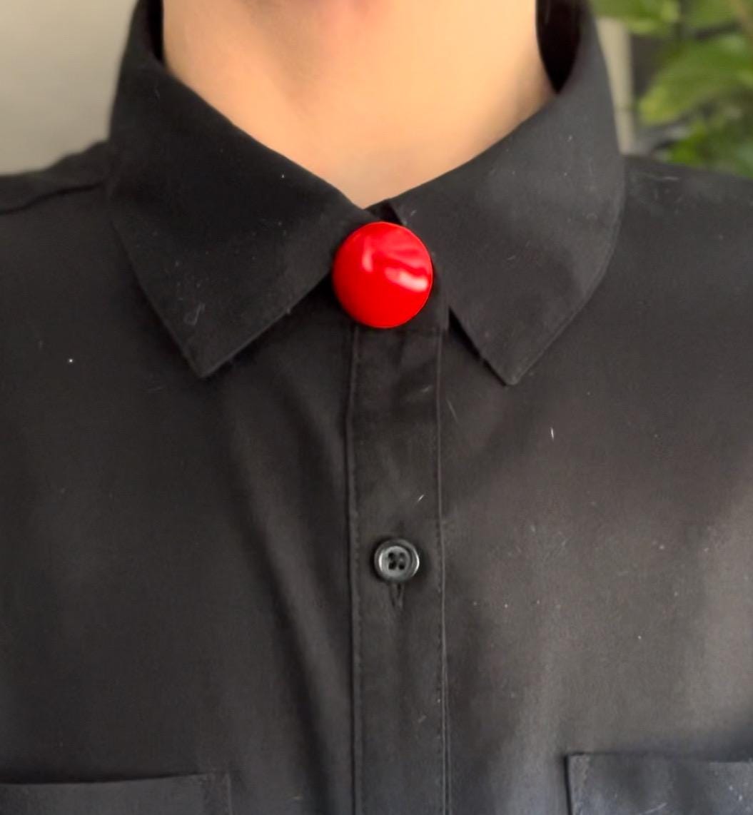 Red Dot Button Cover