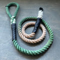 Green and Khaki Leash