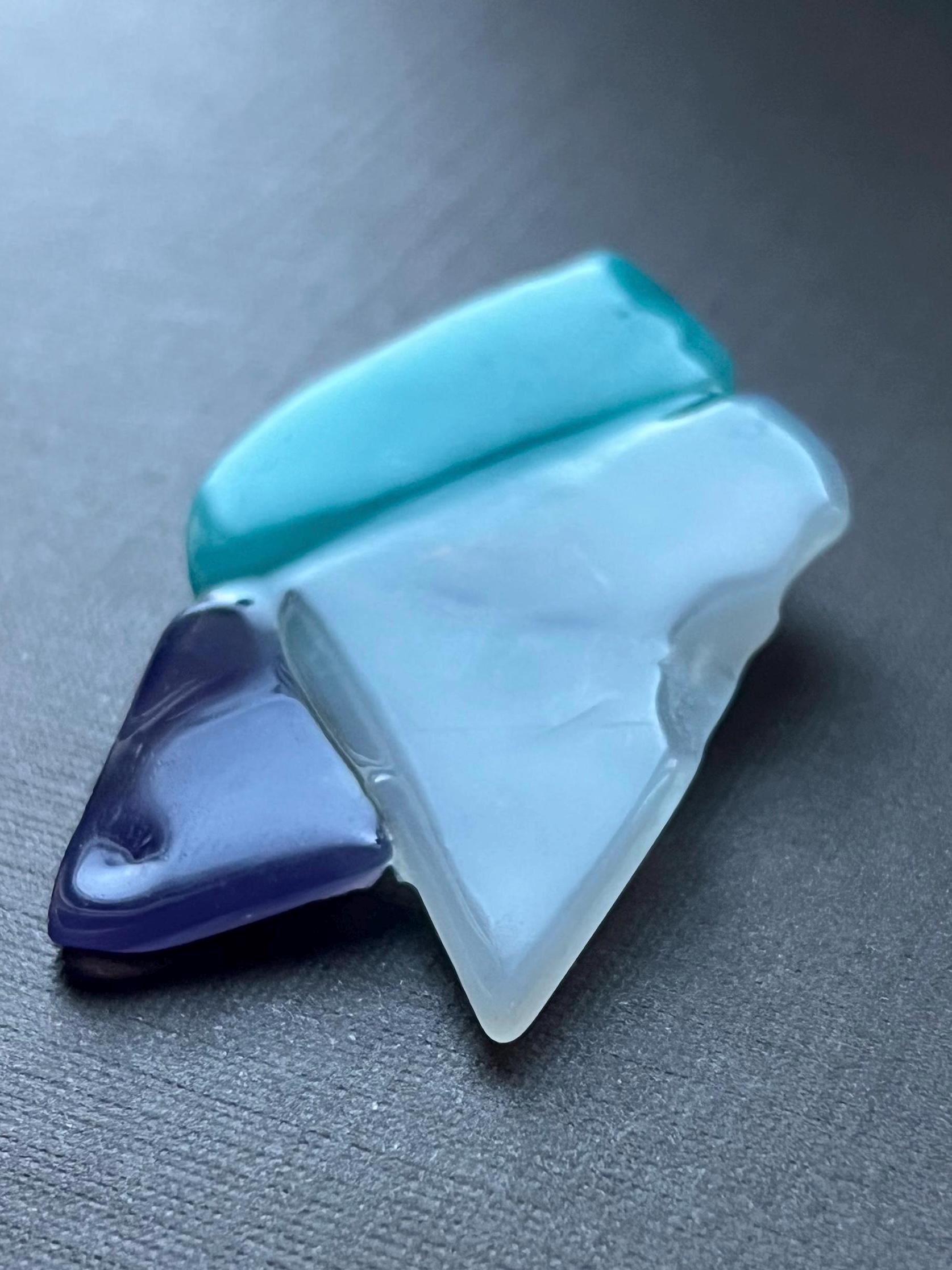 Large Sea Glass Button Cover