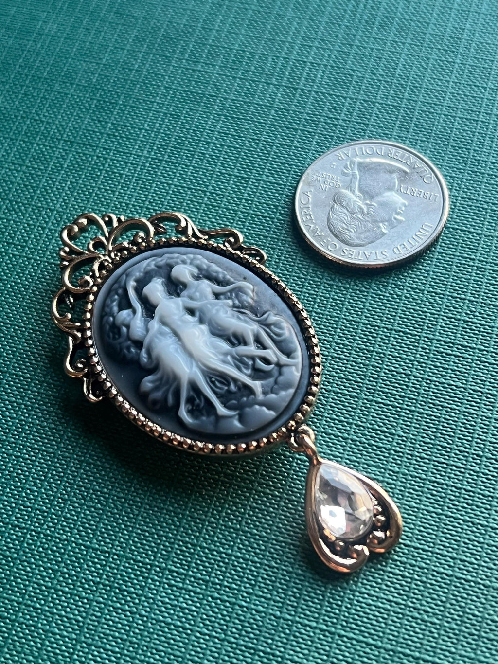 Dancing Ladies Button Cover