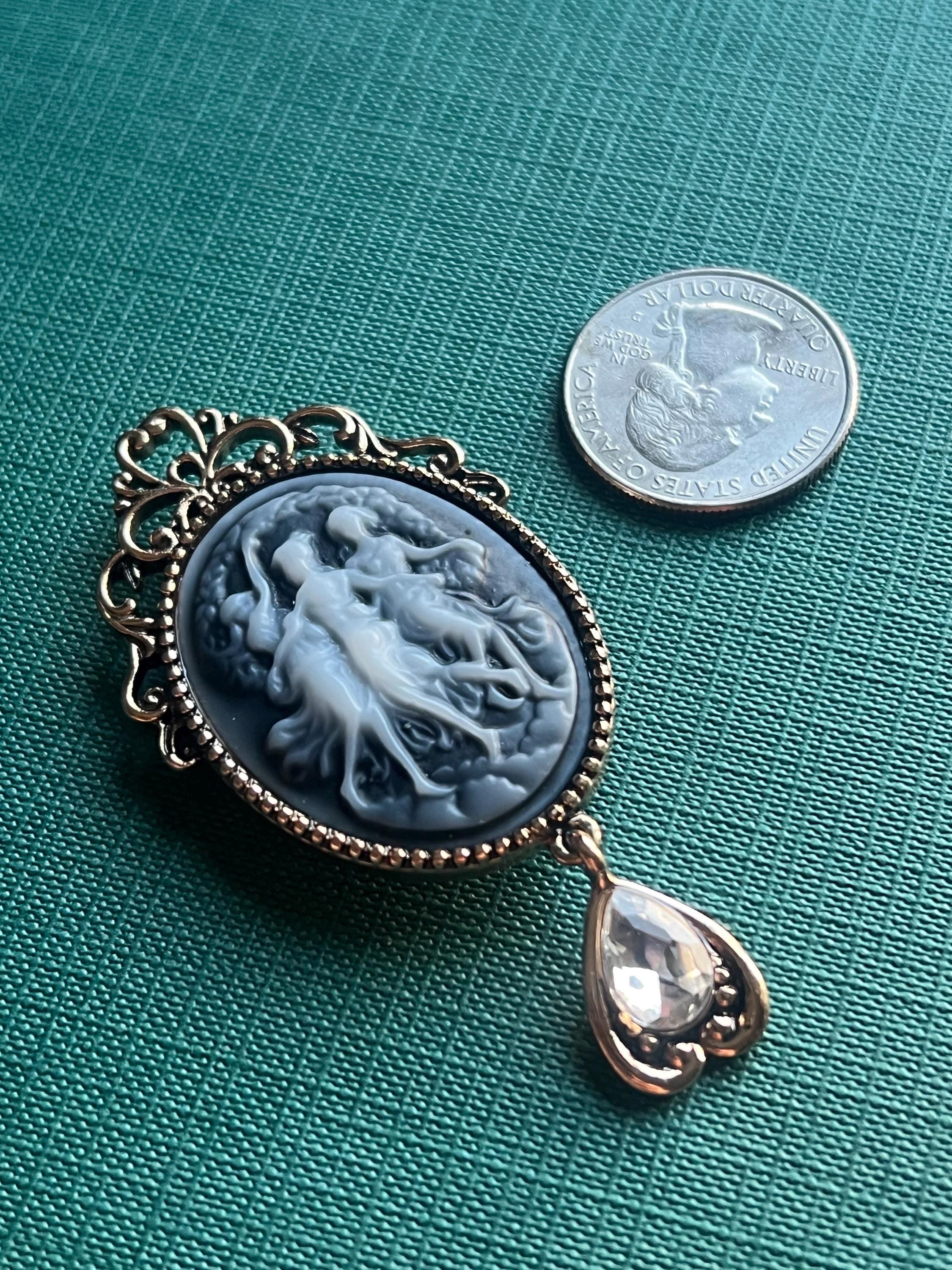 Dancing Ladies Button Cover