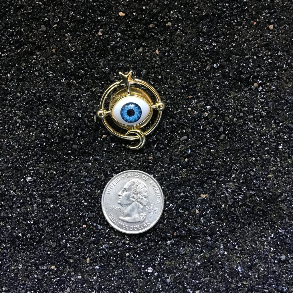 Egyptian Style Third Eye Button Cove (one piece)