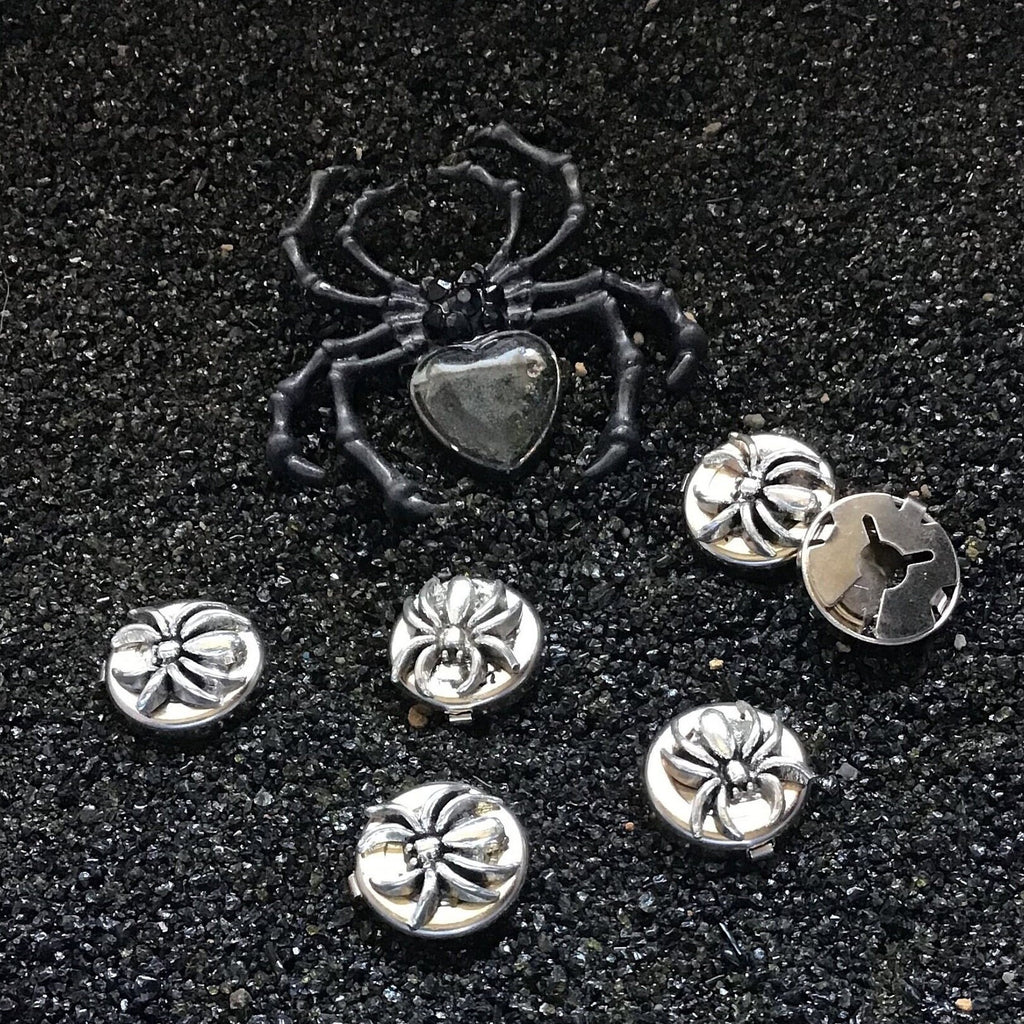 Large Spider Pendant Button Cover