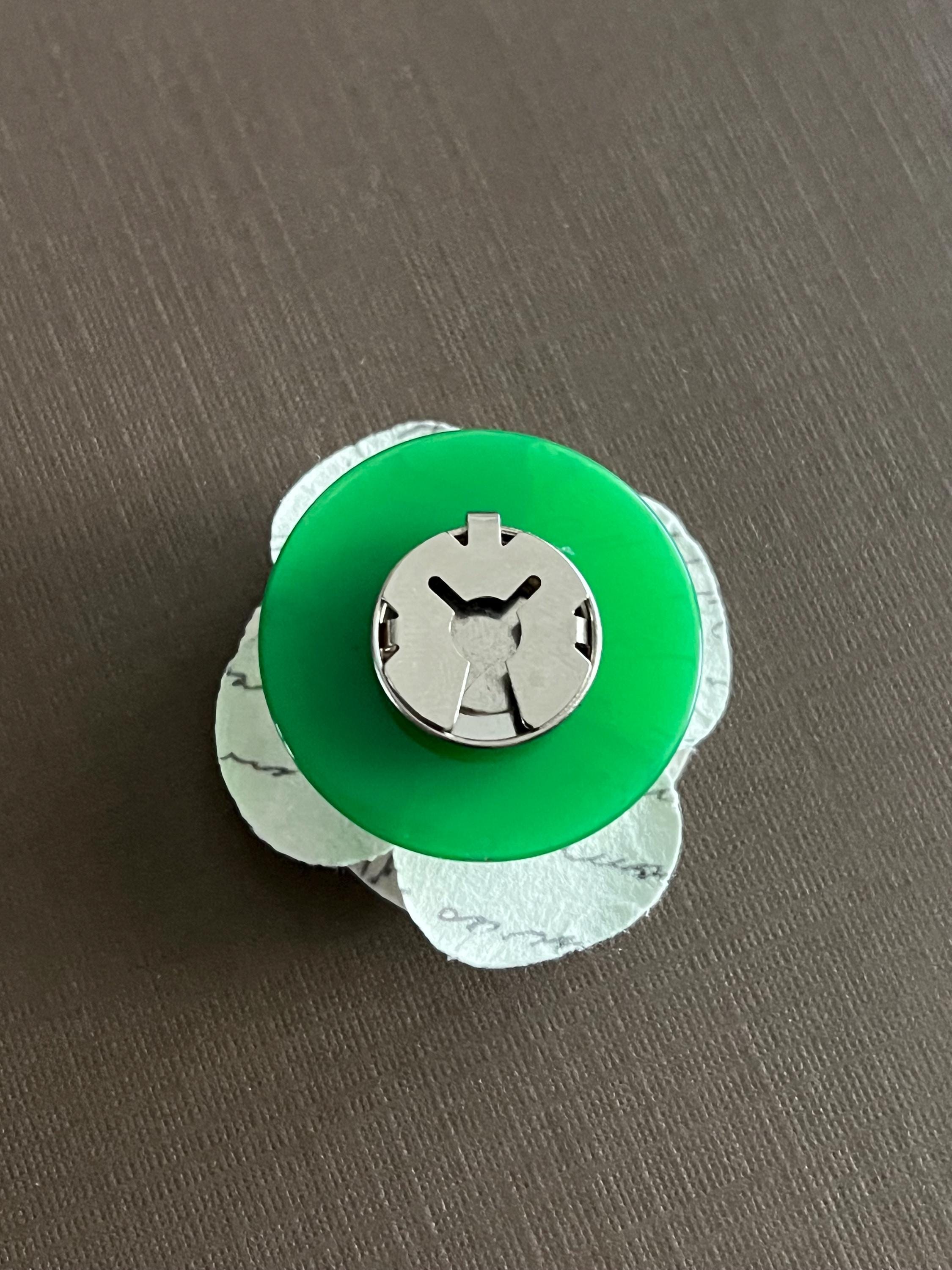 Paper Flower Button Cover