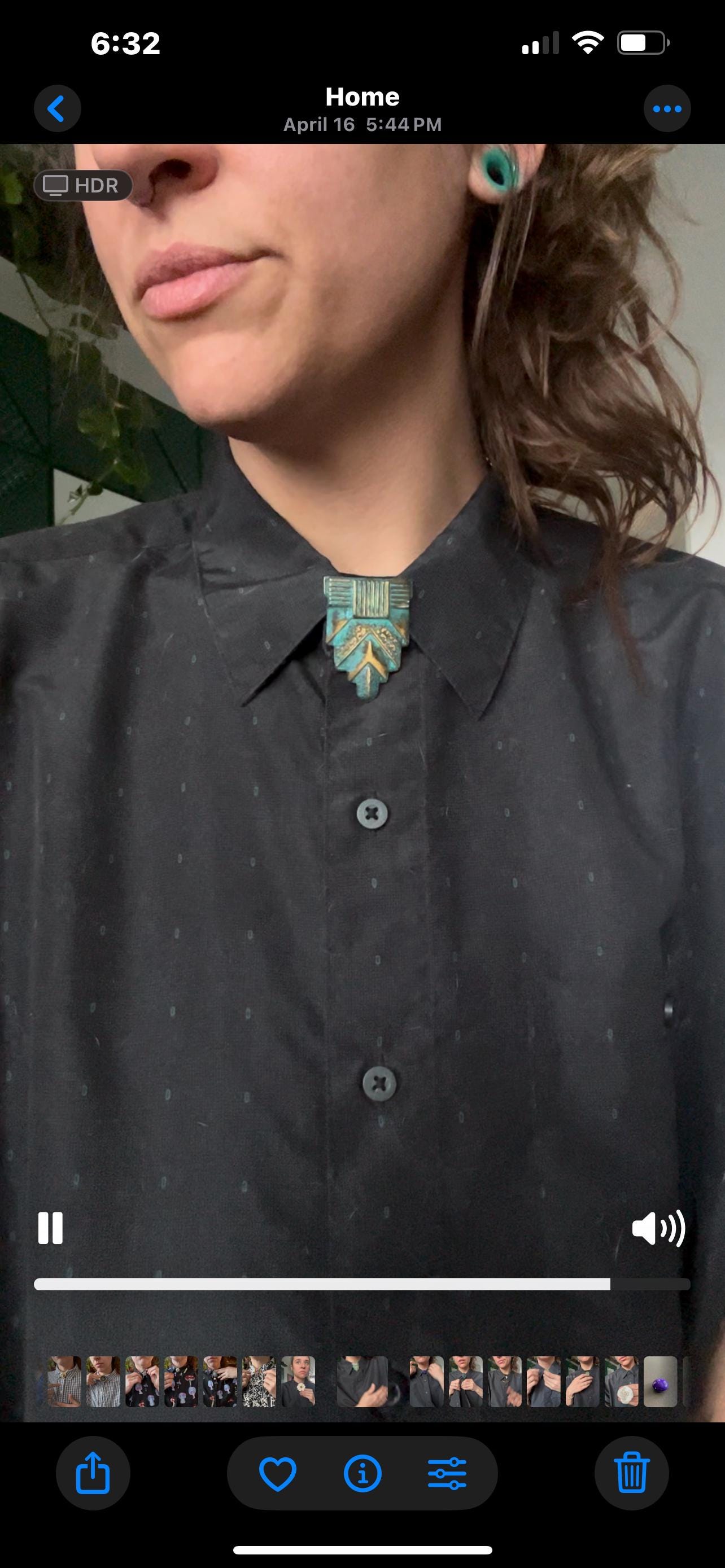 Copper Button Cover