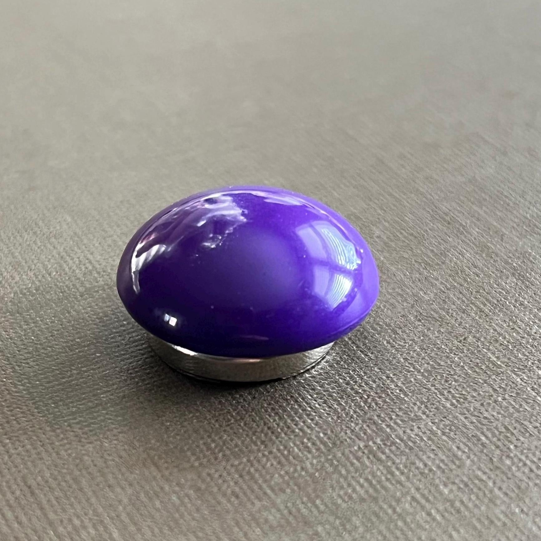 Purple Button Cover