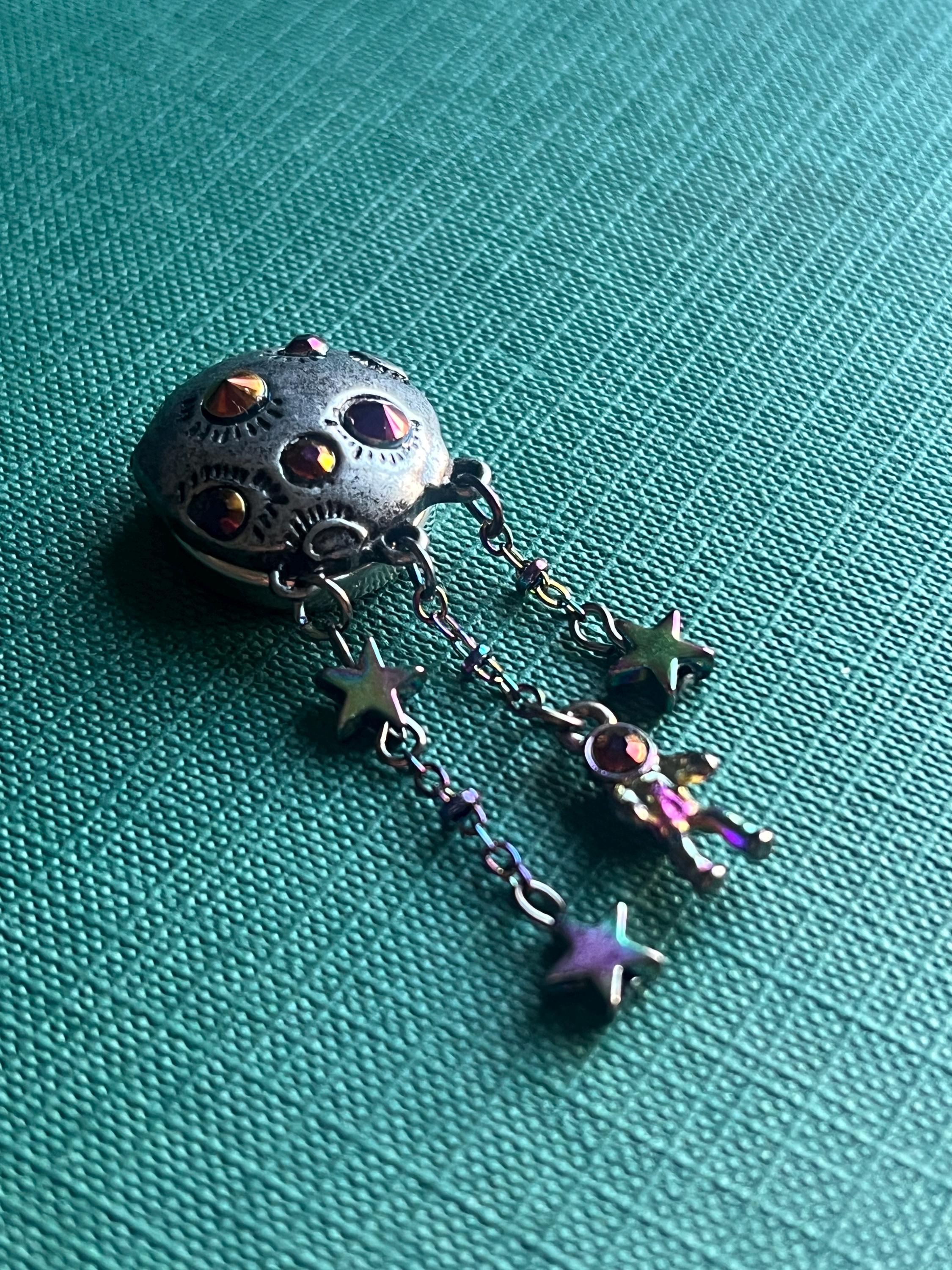 Space Galaxy Button Cover