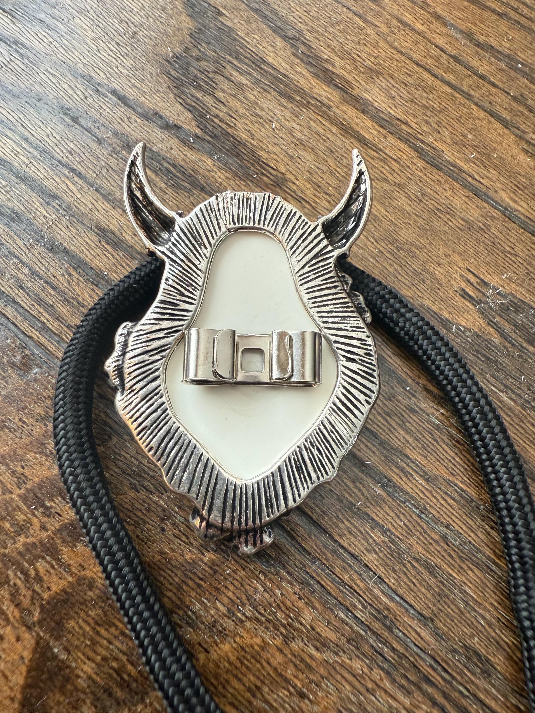 Bison Bolo Tie
