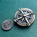 Compass Button Cover