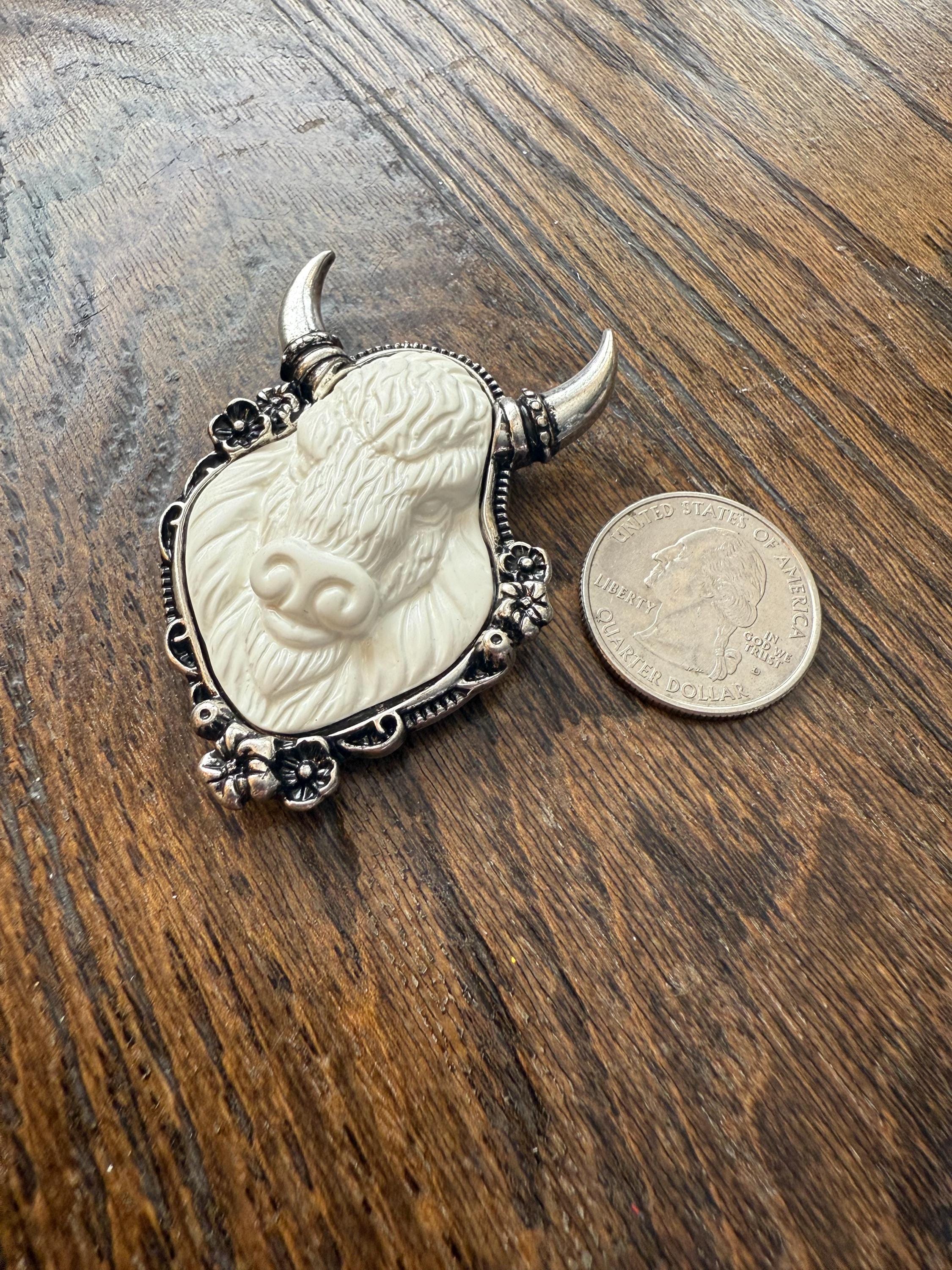 Bison Bolo Tie