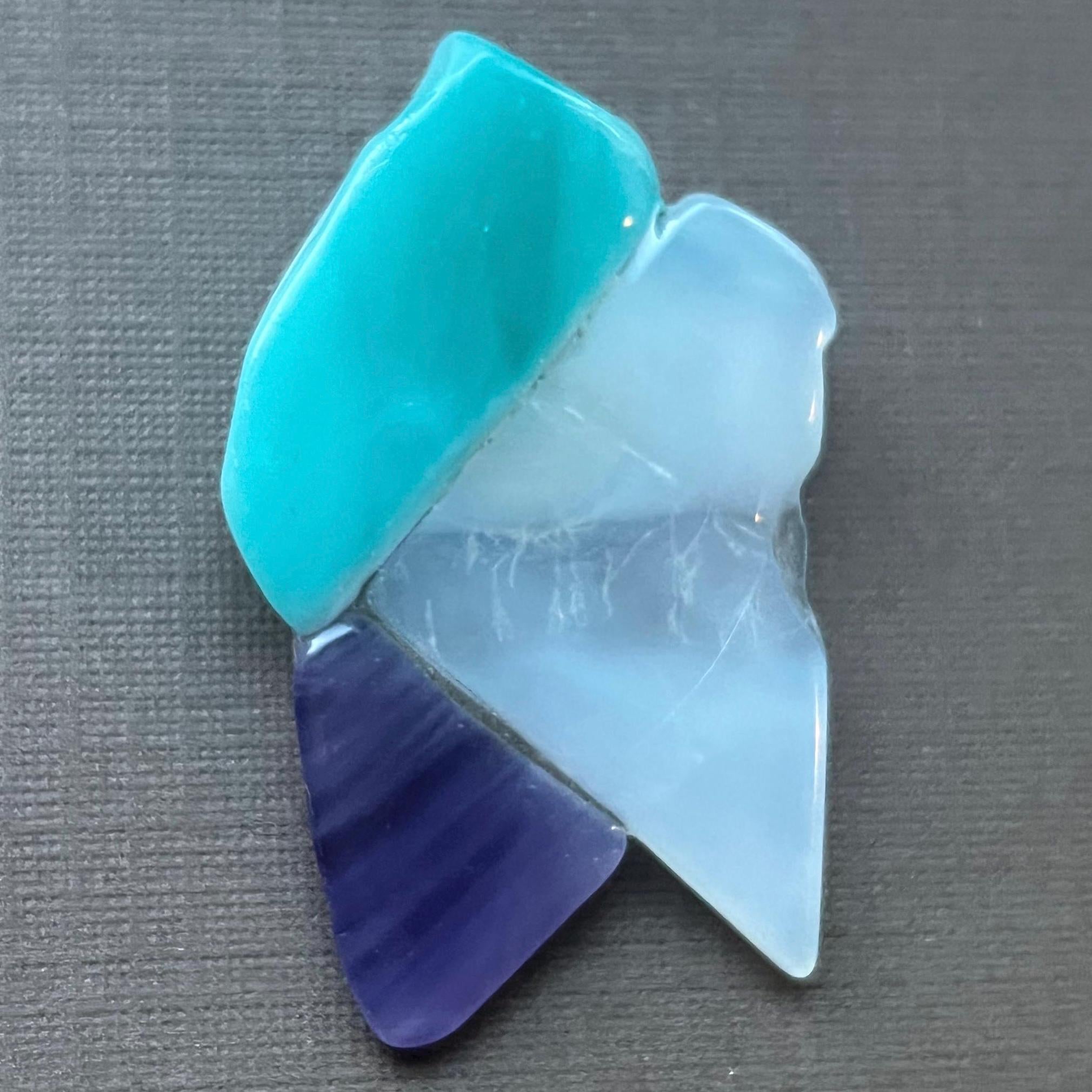Large Sea Glass Button Cover
