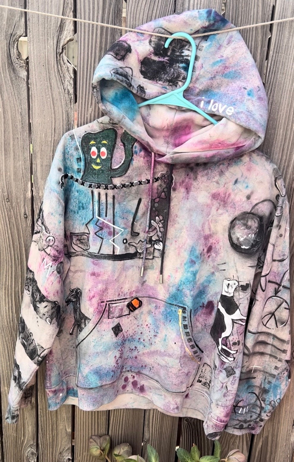 Abstract Gumby Sweatshirt