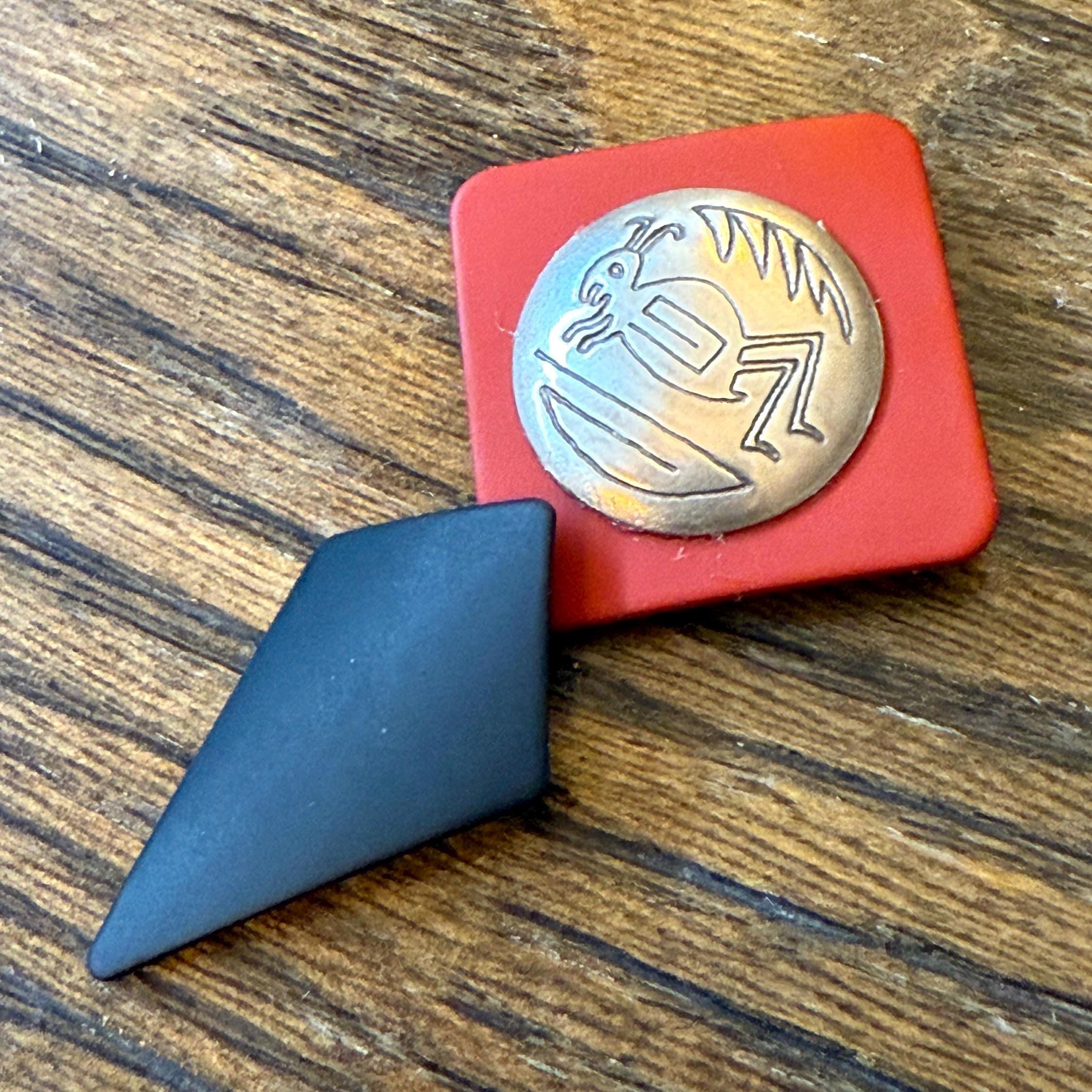 Geometric Grasshopper Button Cover