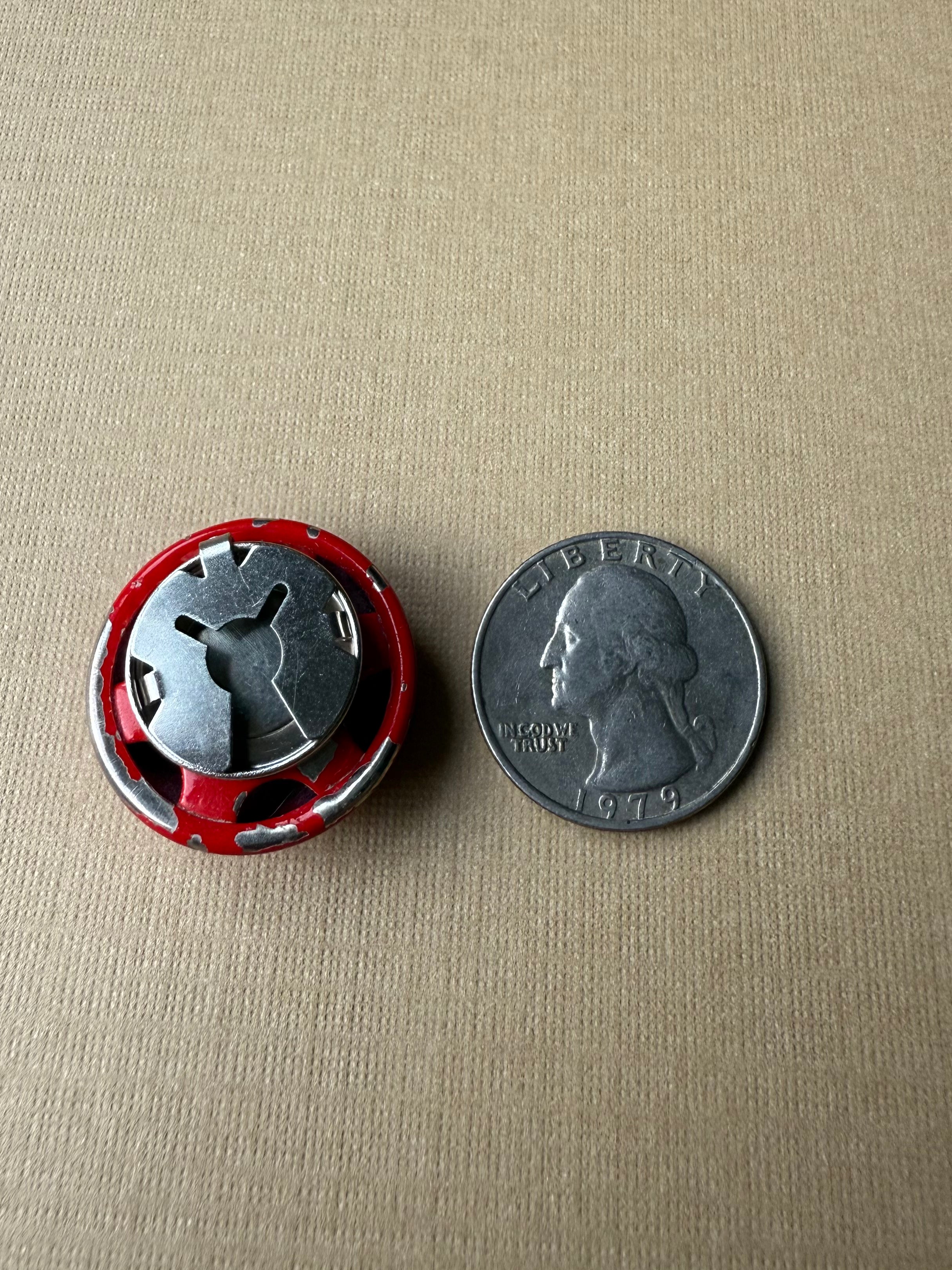 Red Dot Button Cover