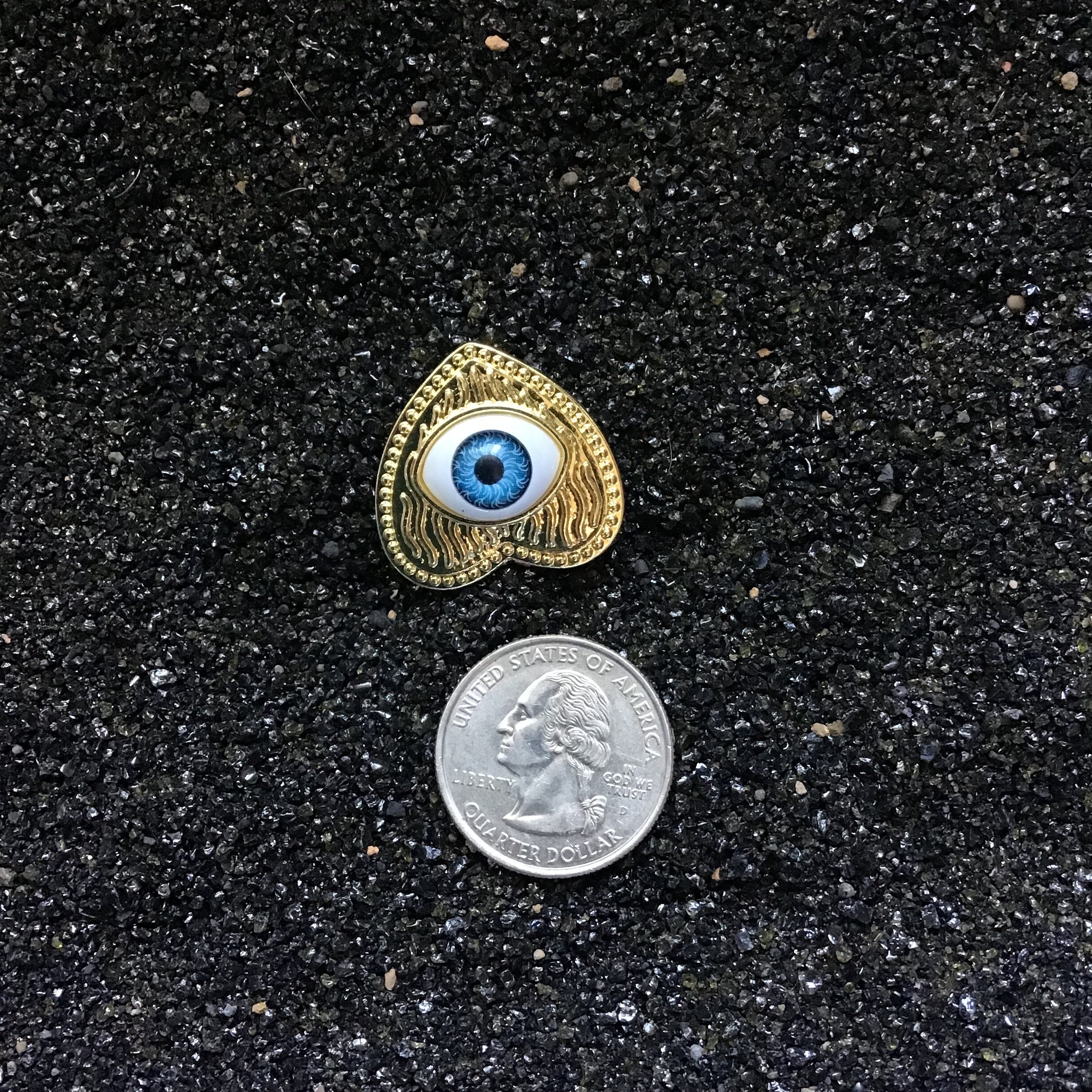 Egyptian Third Eye Button Cover (full set)