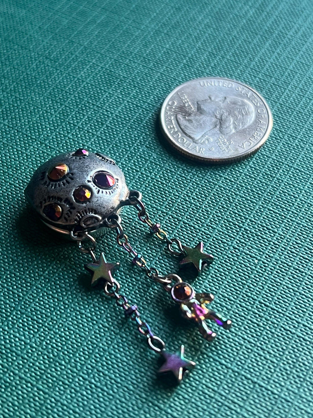Space Galaxy Button Cover