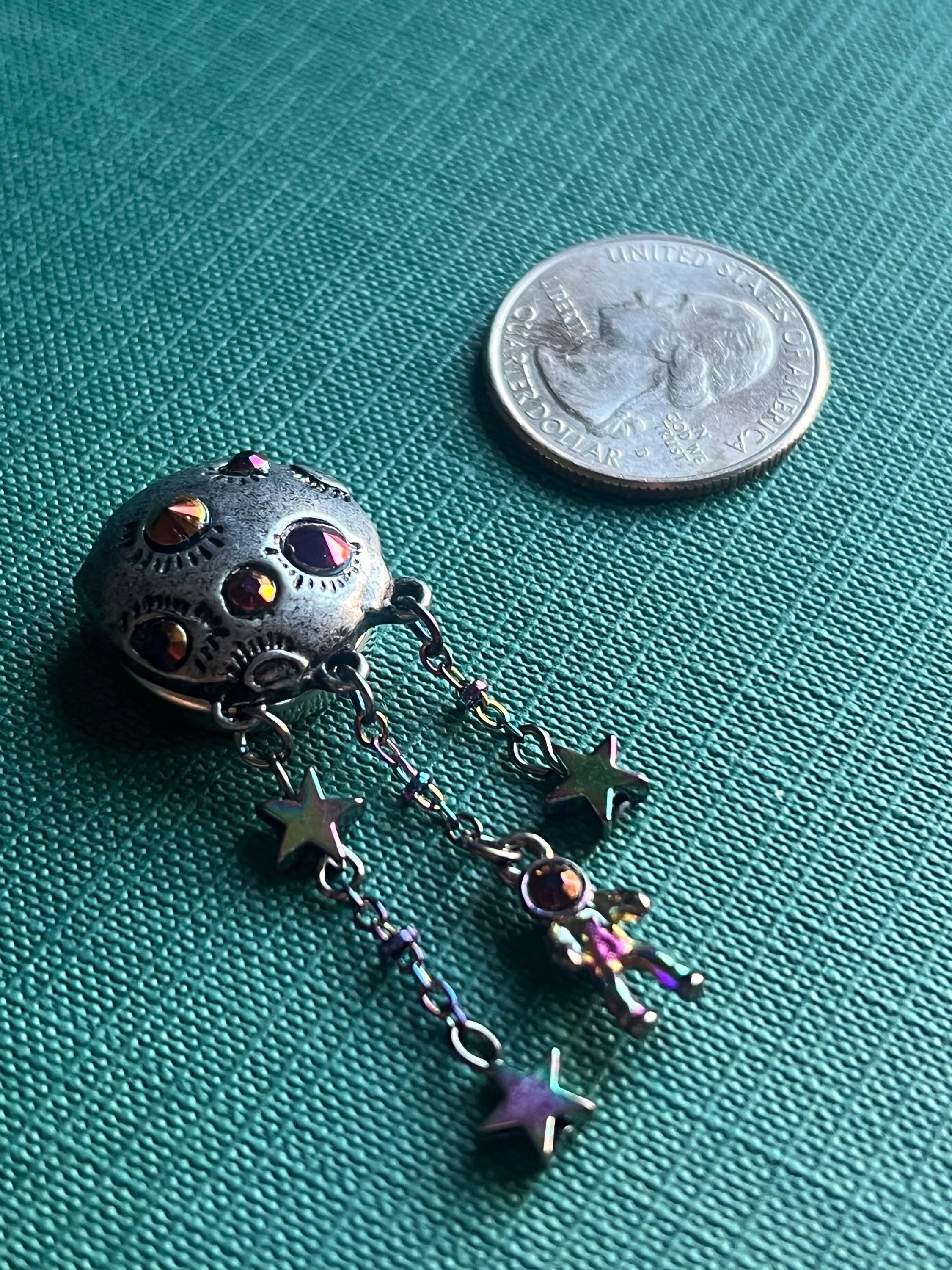 Space Galaxy Button Cover