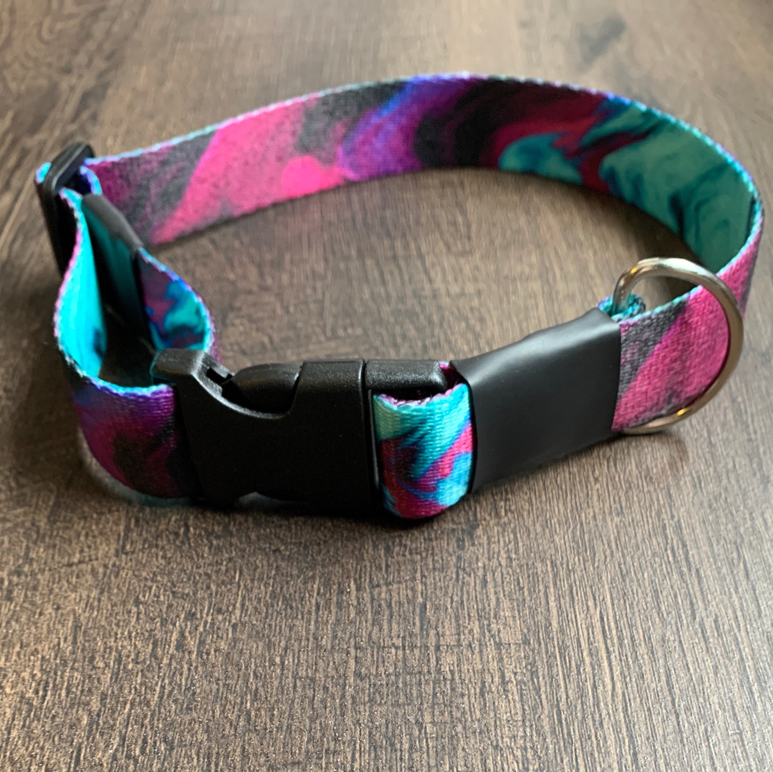 Marble Galaxy Collar and Leash Set