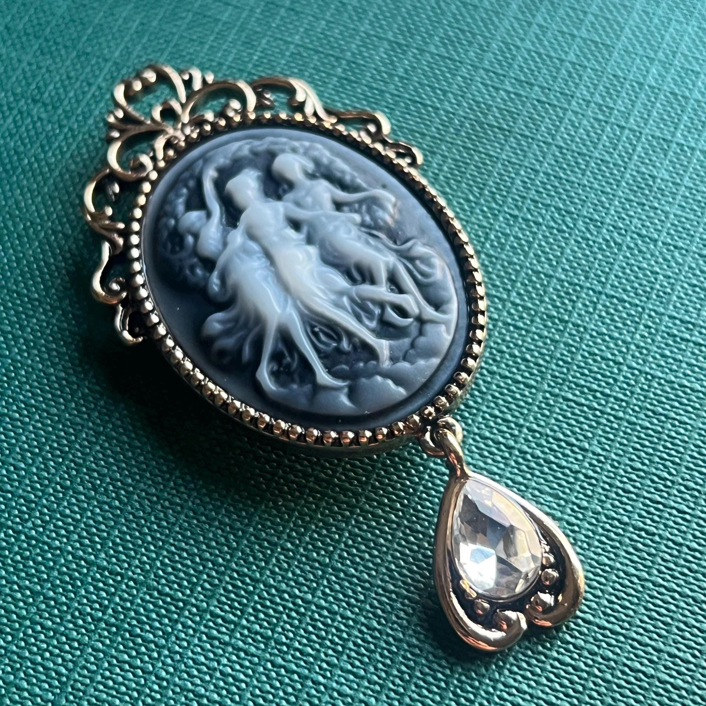 Dancing Ladies Button Cover