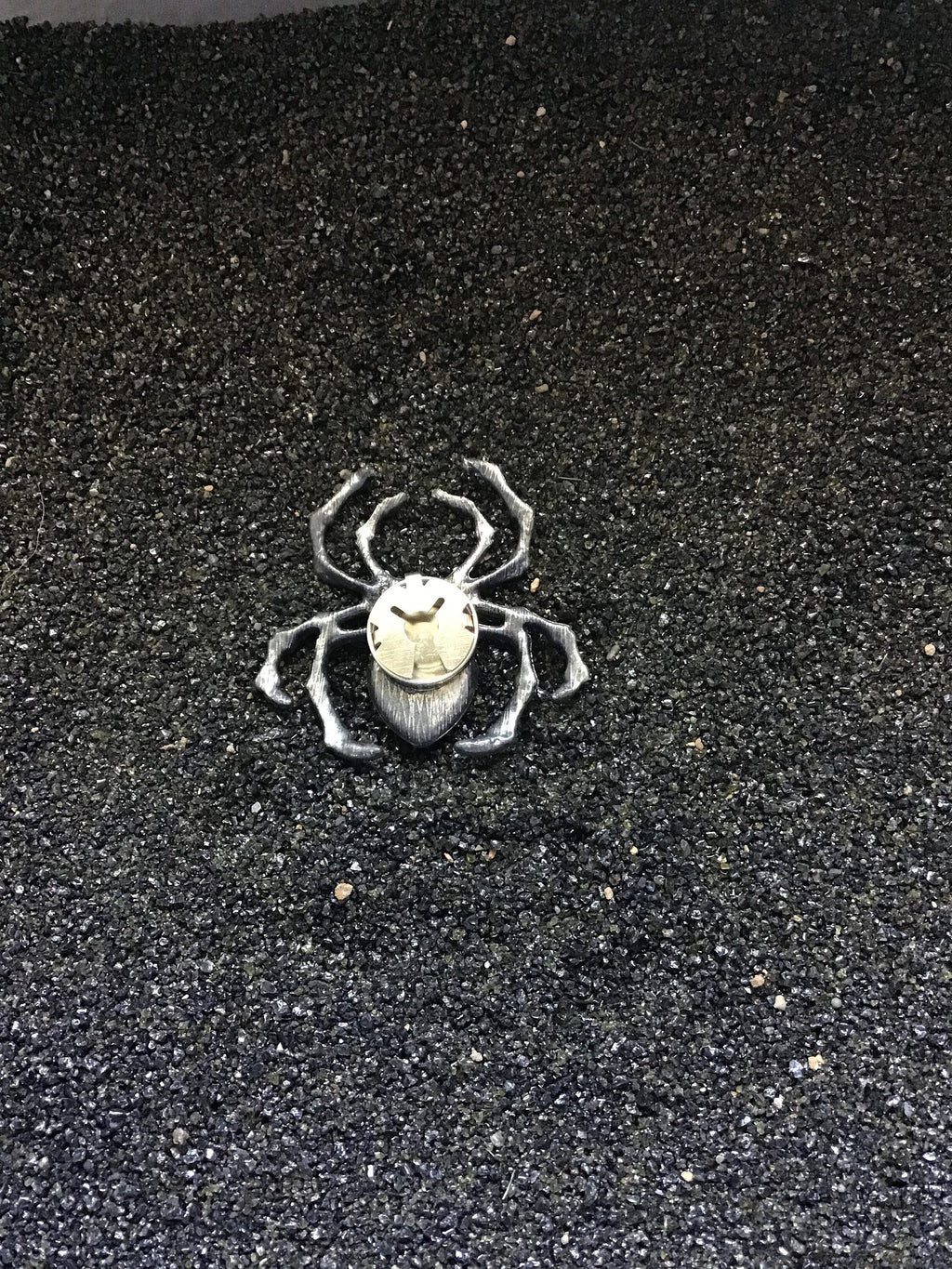 Large Spider Pendant Button Cover