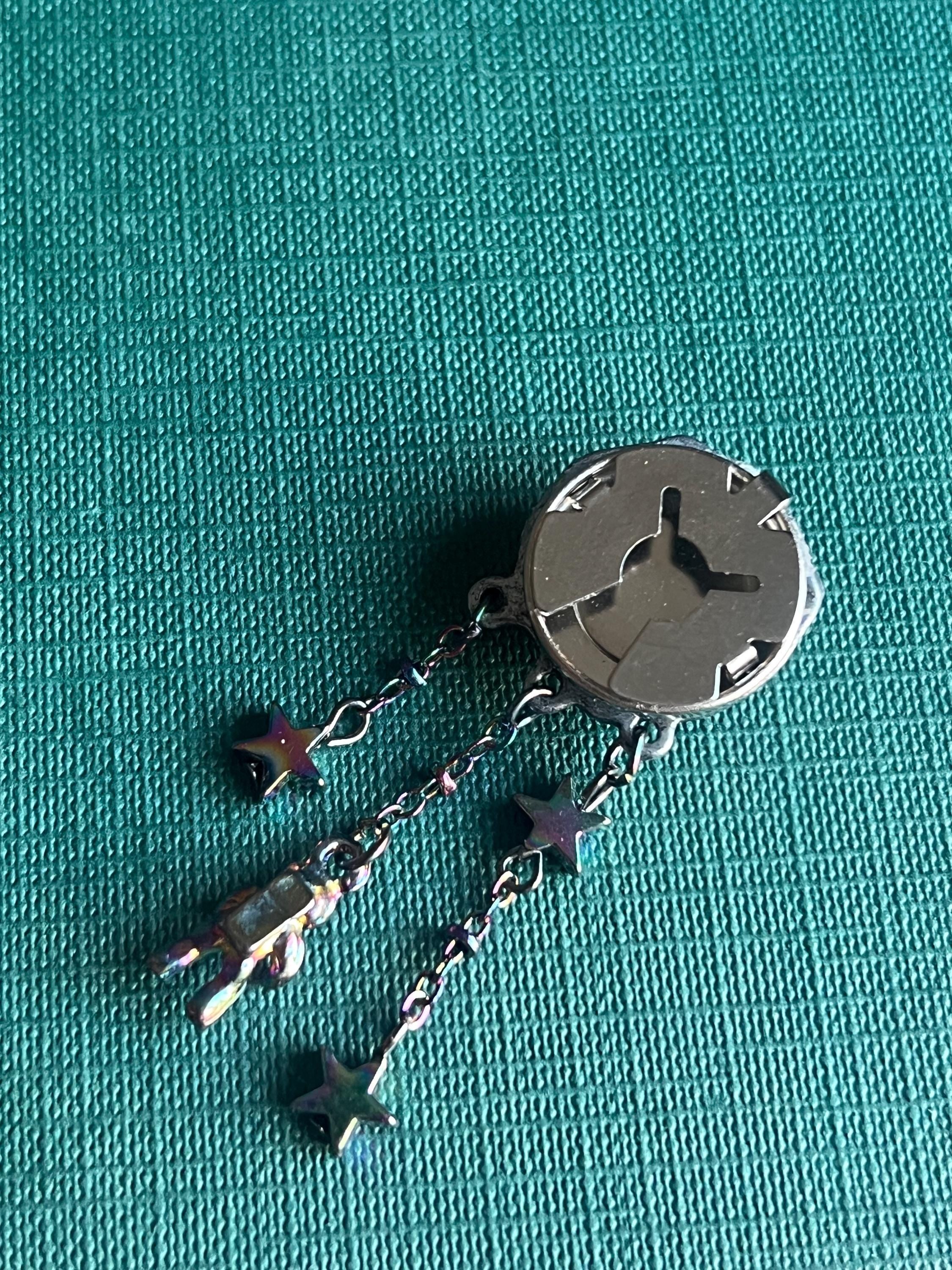 Space Galaxy Button Cover