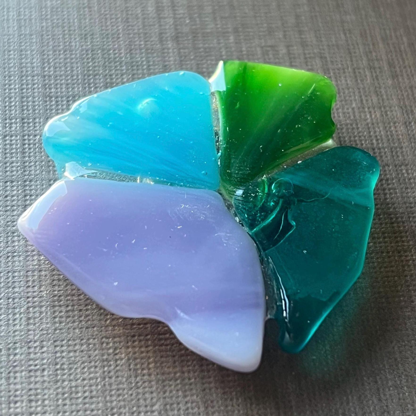 Sea Glass Button Cover